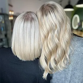 Ein Kühles blond und ein warmes Vanilleblond